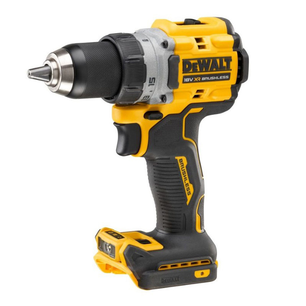 Аккумуляторная дрель-шуруповерт DeWalt DCD805NT ударная (без акк, без з/у) — Фото 1