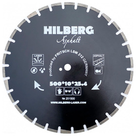 Диск алмазный по асфальту Hilberg Hard Materials 500x25.4мм (HM311)
