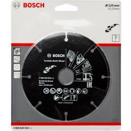 Круг отрезной по дереву Bosch Carbide Multi Wheel 125х1х22.2мм (013) — Фото 1