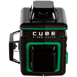 Лазерный уровень ADA CUBE 3-360 GREEN Basic Edition — Фото 1