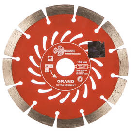Диск алмазный по бетону Trio-Diamond Grand hot press 150х22,2мм (GUS723) — Фото 1