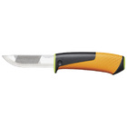 Нож для тяжелых работ Fiskars с точилкой 219мм 1023619
