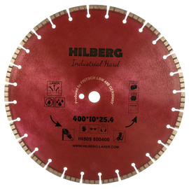 Диск алмазный по бетону Hilberg Industrial Hard 400x25.4мм (HI809) — Фото 1
