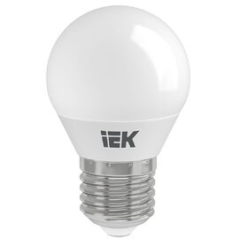 Лампа светодиодная IEK G45 5Вт 230В 6500К E27 — Фото 1
