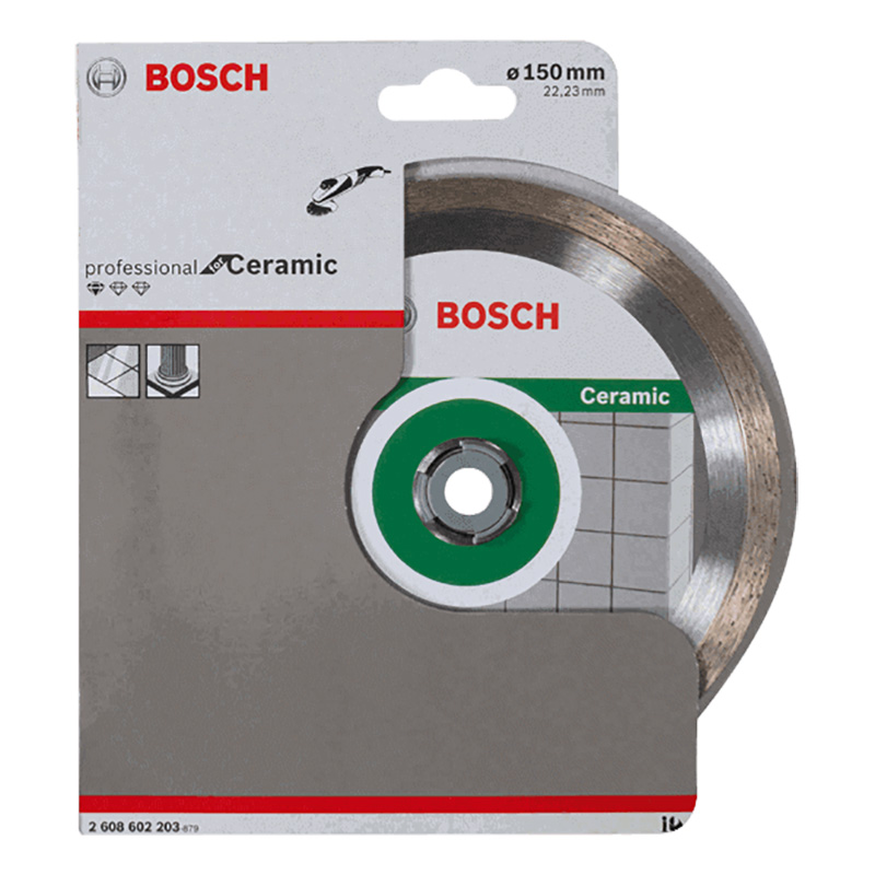 Диск алмазный по керамике Bosch Standard for Ceramic 150х22.2мм (203) — Фото 1