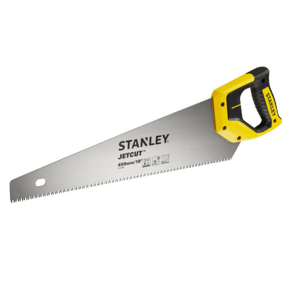 Ножовка по дереву STANLEY Jet-cut TPI7 450мм 2-15-283 — Фото 1